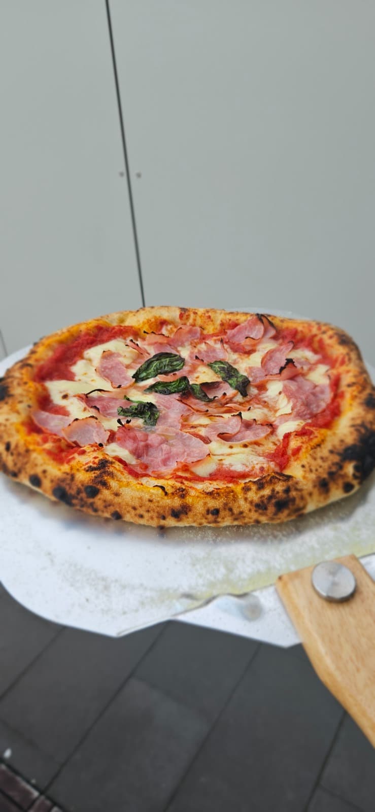 SKYRZA Skyr Dinkel Pizza frisch aus dem Steinofen