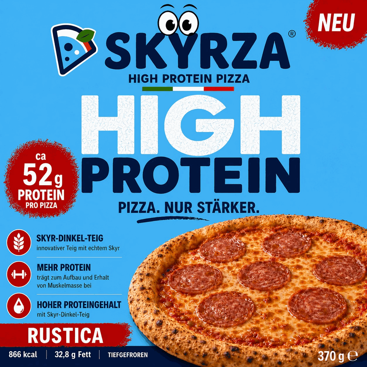 SKYRZA Rustica Salami Pizza